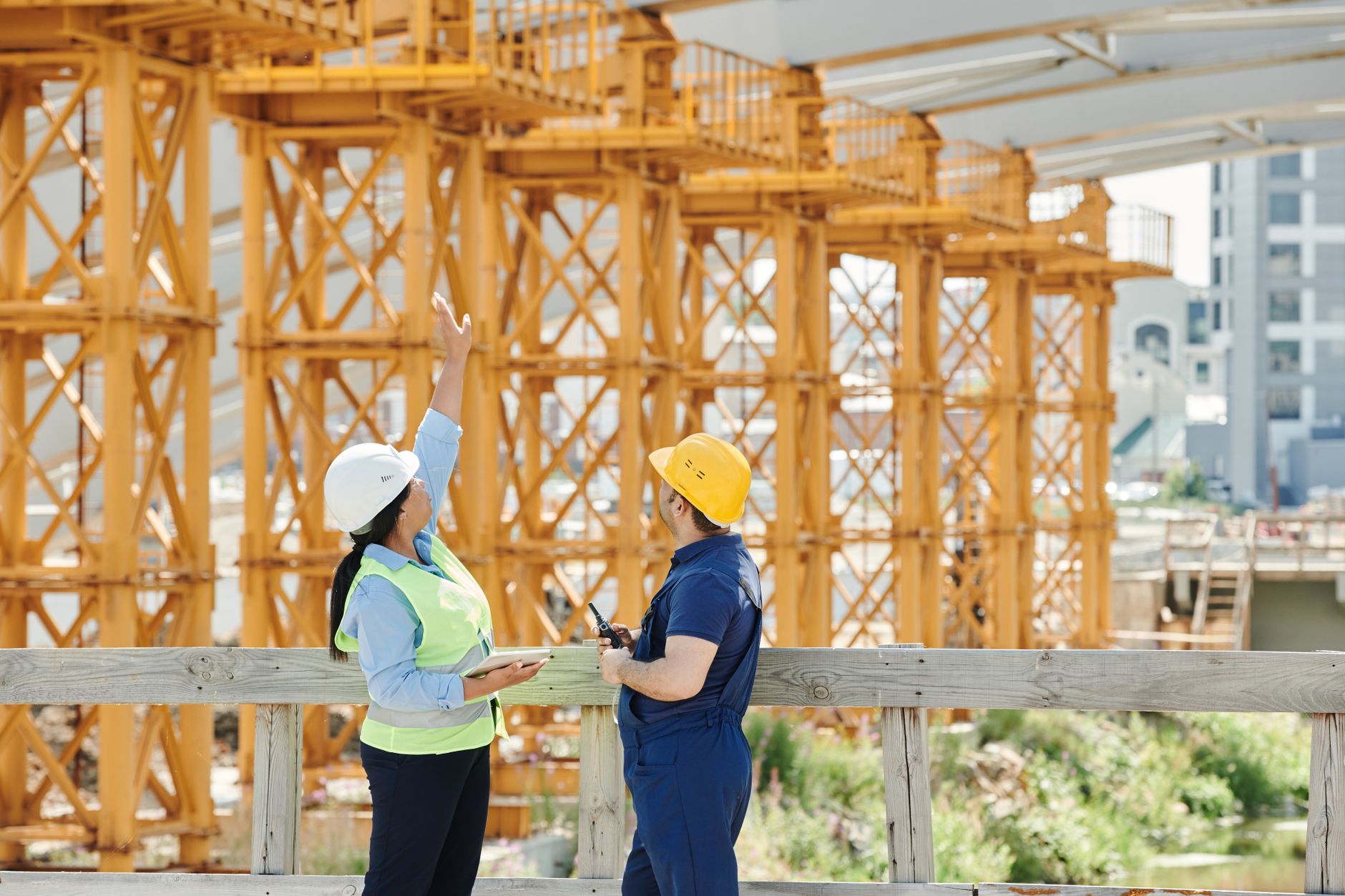 Tradies at work